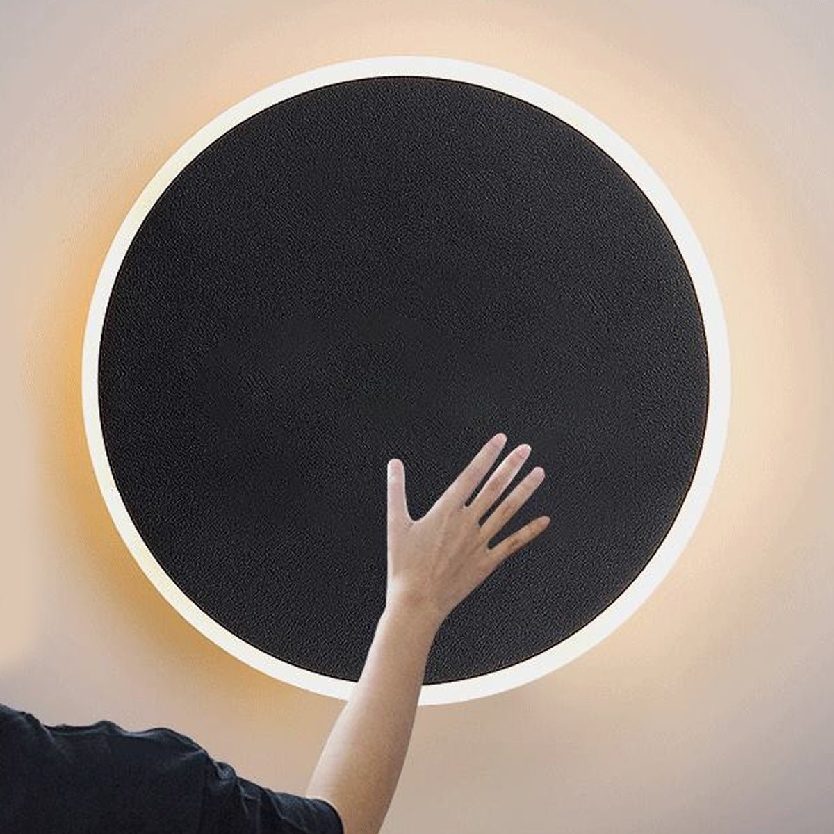 Modern Minimalist Geometric Touch Sensor LED Wall Sconce