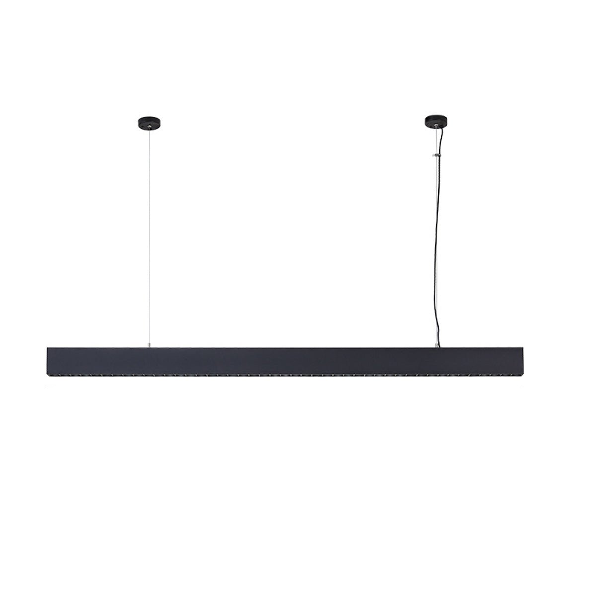 Modern Minimalist Grille LED Long Strip Pendant Lights