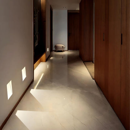 Modern Minimalist Indoor LED Recessed Stairway Wall Light