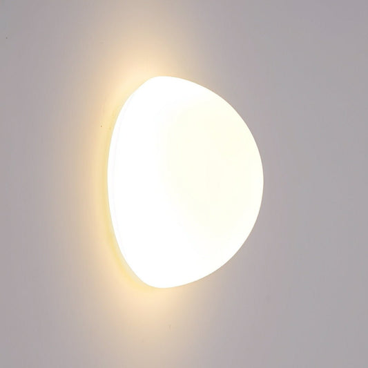 Modern Minimalist Moon Half-Dome LED Wall Sconce