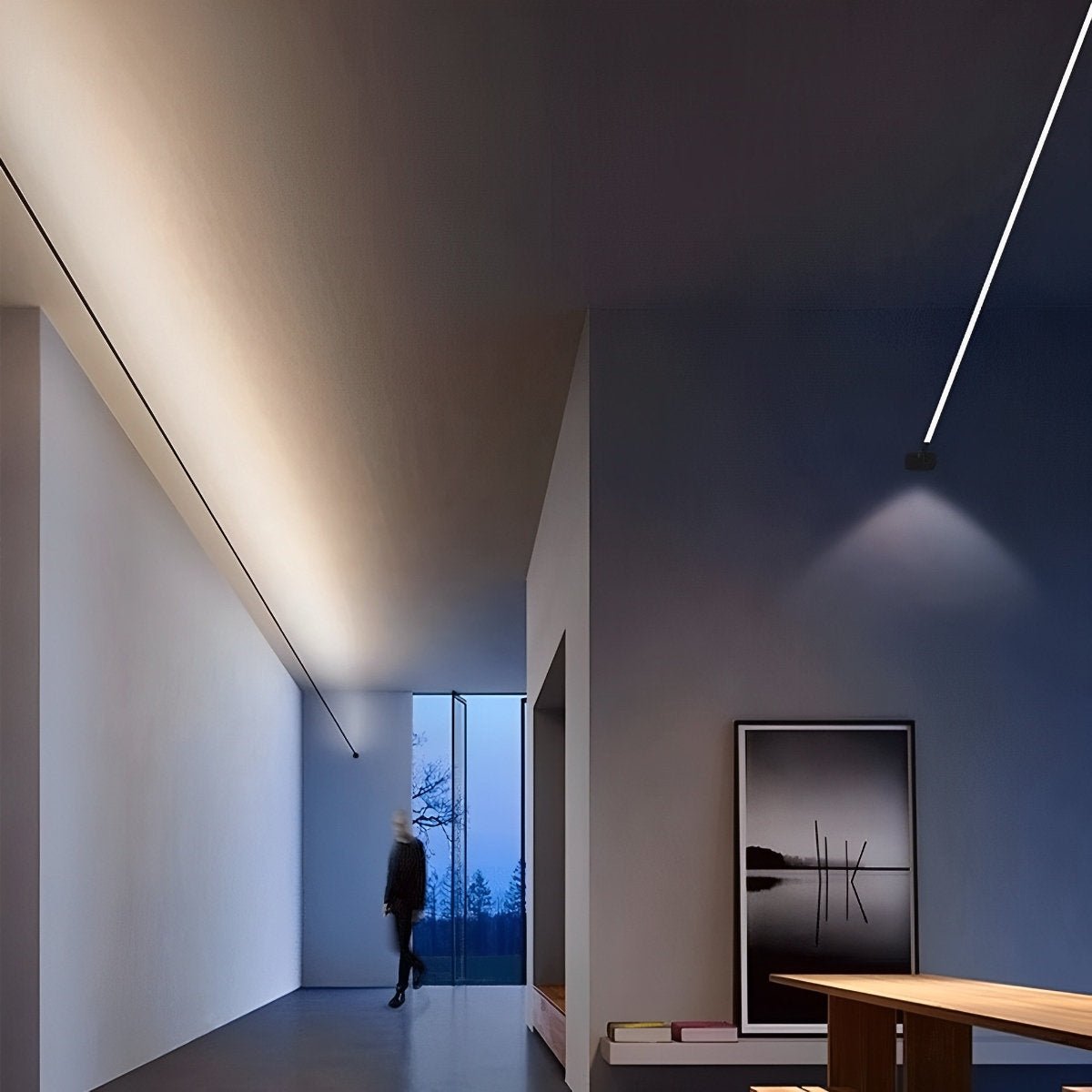 Sky Line Rotatable Intelligent Dimming Linear Light DIY