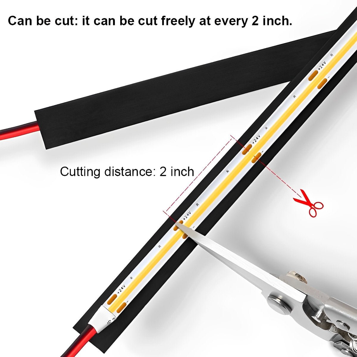 Sky Line Rotatable Intelligent Dimming Linear Light DIY