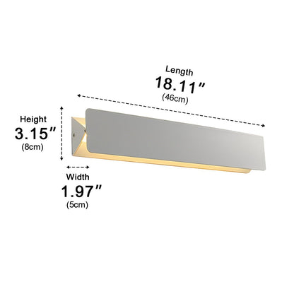 Modern Strip Up and Down LED Wall Sconces