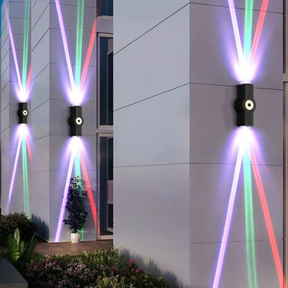 Modern Waterproof Colorful Outdoor LED Wall Lights