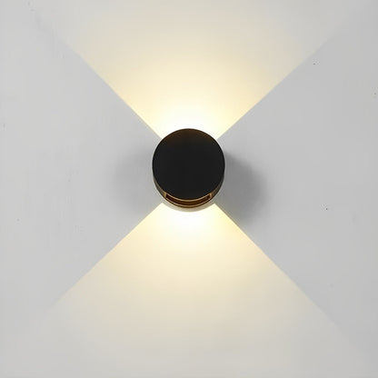 Modern Waterproof Round Up and Down Lights LED Wall Lights