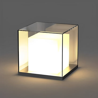 Modern Waterproof Square LED Outdoor Post Lights