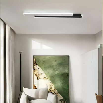 Nordic Minimalist Double Long Strip LED Wall Lamp