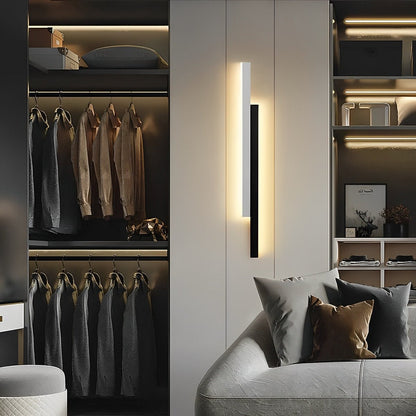 Nordic Minimalist Double Long Strip LED Wall Lamp