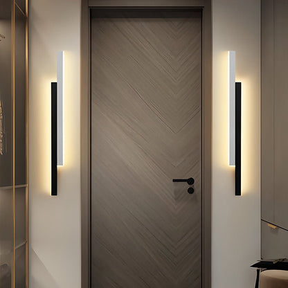 Nordic Minimalist Double Long Strip LED Wall Lamp