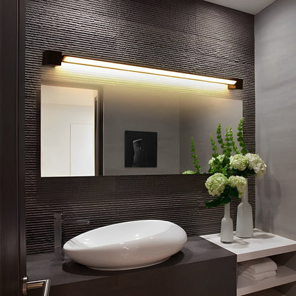 Nordic Ultra-thin Long Strip LED Rotatable Background Wall Light