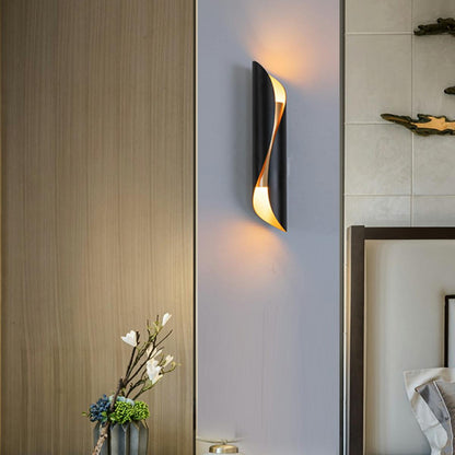 Nordic Unique Metal Up and Down Wall Bedside Industrial Wall Sconce Fixture