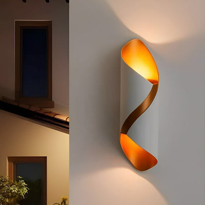 Outdoor LED Up and Down Light Waterproof Modern Wall Sconce Lighting