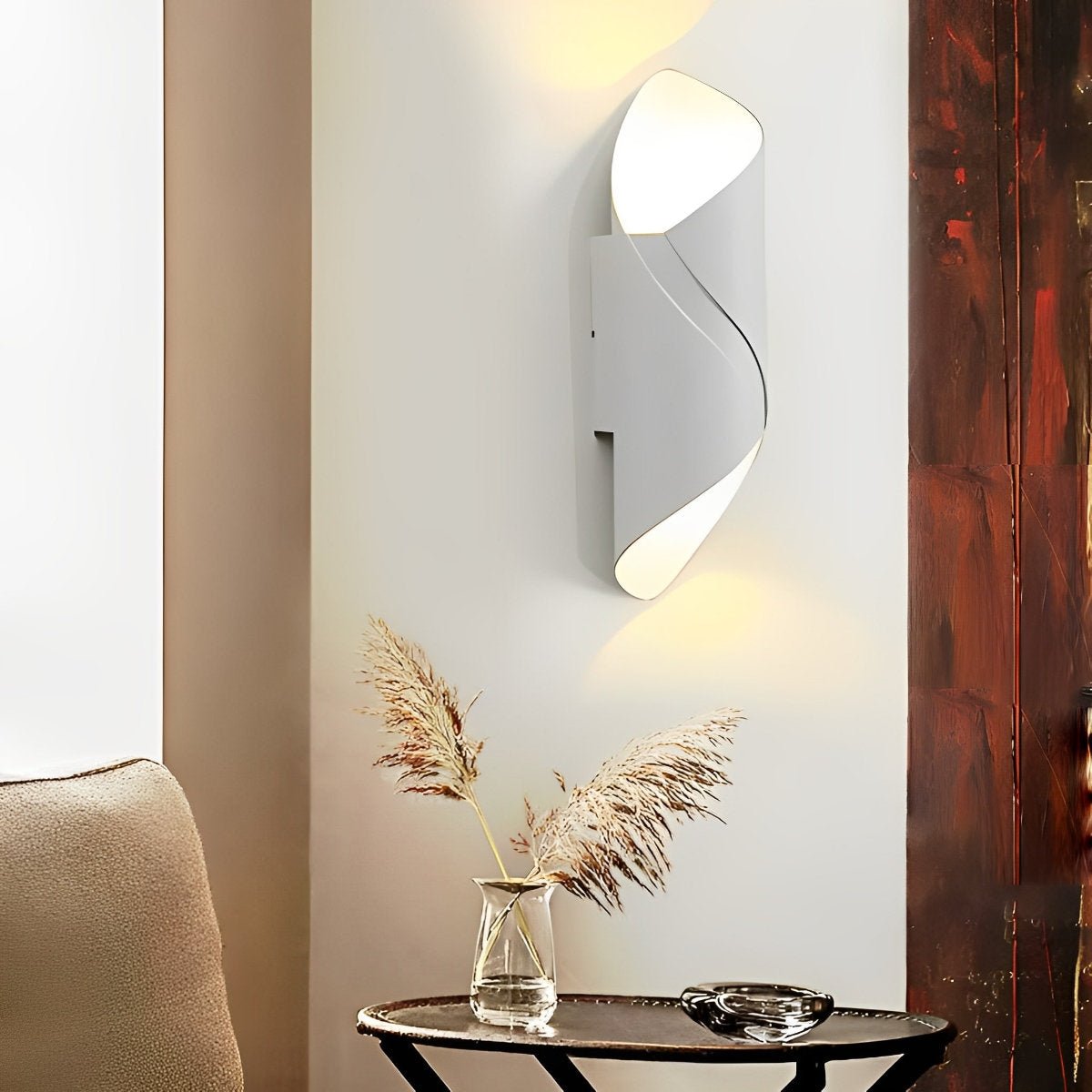 Outdoor LED Up and Down Light Waterproof Modern Wall Sconce Lighting