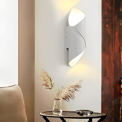 Outdoor LED Up and Down Light Waterproof Modern Wall Sconce Lighting