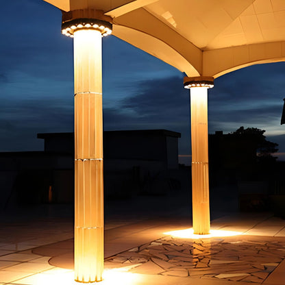 Outdoor Waterproof Ring  Round LED Column Tree Light Spot Lights