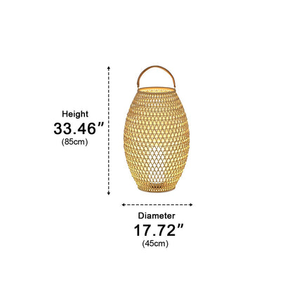 Portable Lanterns Shape Light Waterproof LED Modern Lawn Lamp