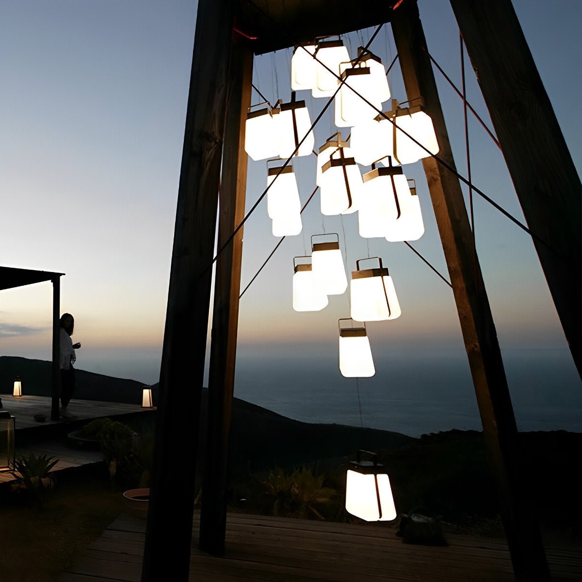 Portable Outdoor Waterproof Garden Light LED Landscape Decorative Lighting