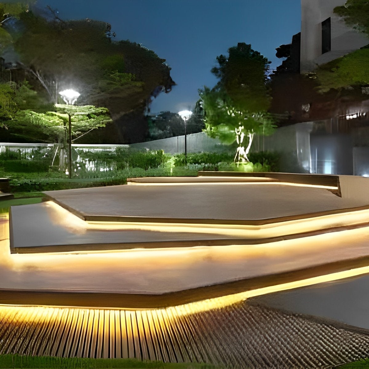 Rececessed Outdoor Modern Flexible Waterproof Linear White Light Low Vintage