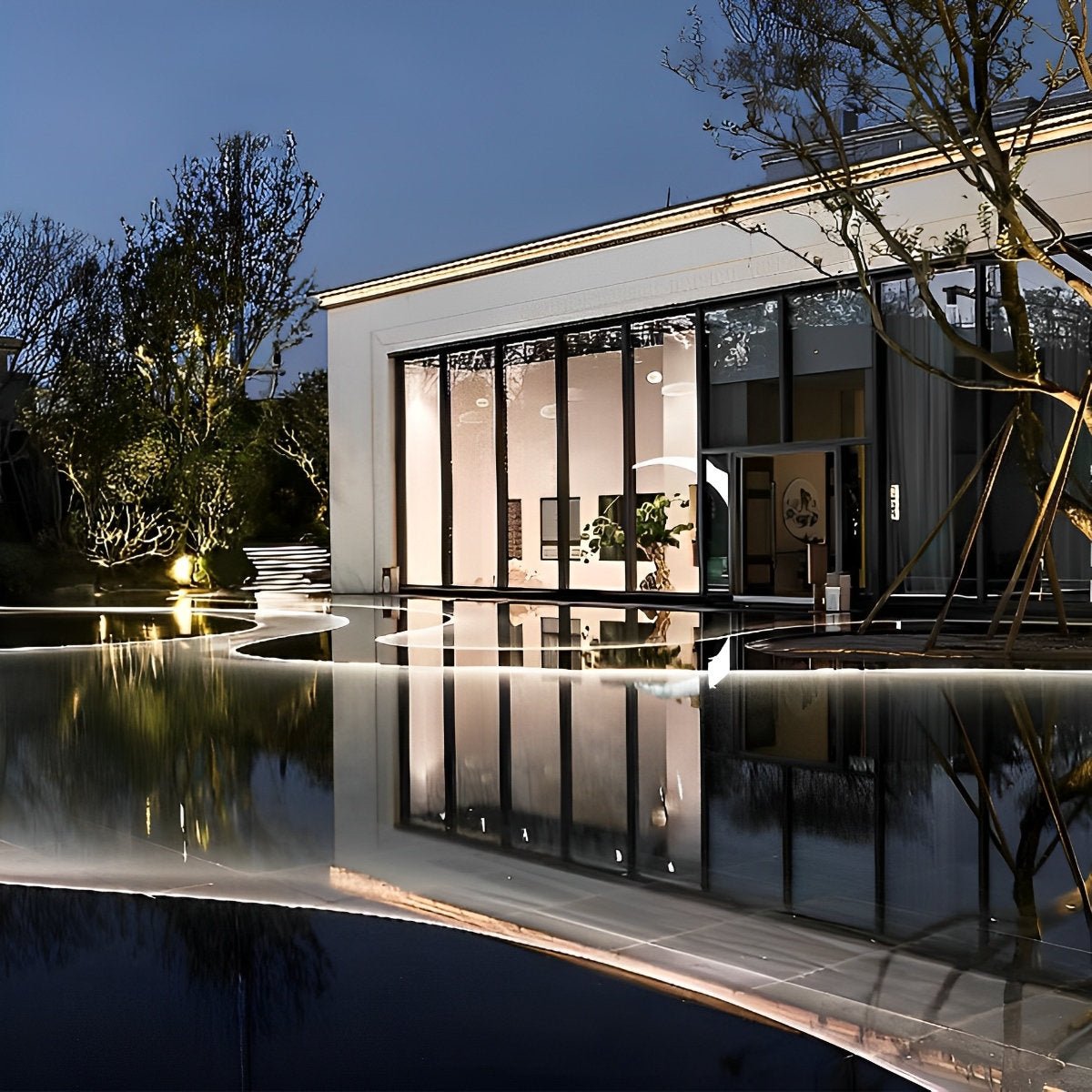 Rececessed Outdoor Modern Flexible Waterproof Linear White Light Low Vintage