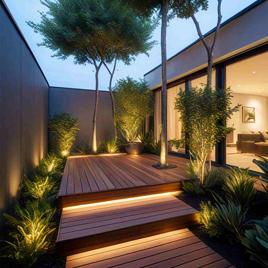 Rececessed Outdoor Modern Flexible Waterproof Linear White Light Low Vintage