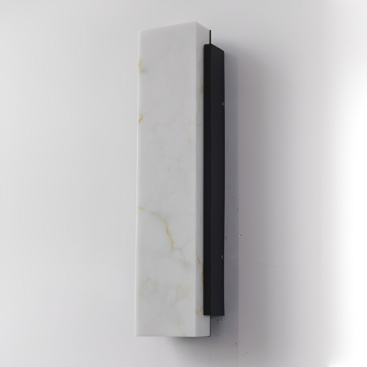 Rectangular Metal LED Light Waterproof Black Modern Outdoor Wall Lights