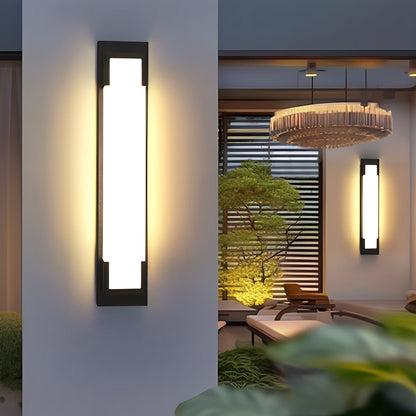 Modern Waterproof Linear Strip LED Outdoor Wall Lights