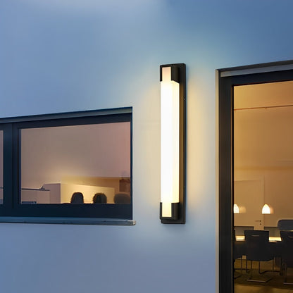 Modern Waterproof Linear Strip LED Outdoor Wall Lights