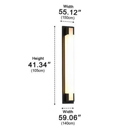 Modern Waterproof Linear Strip LED Outdoor Wall Lights