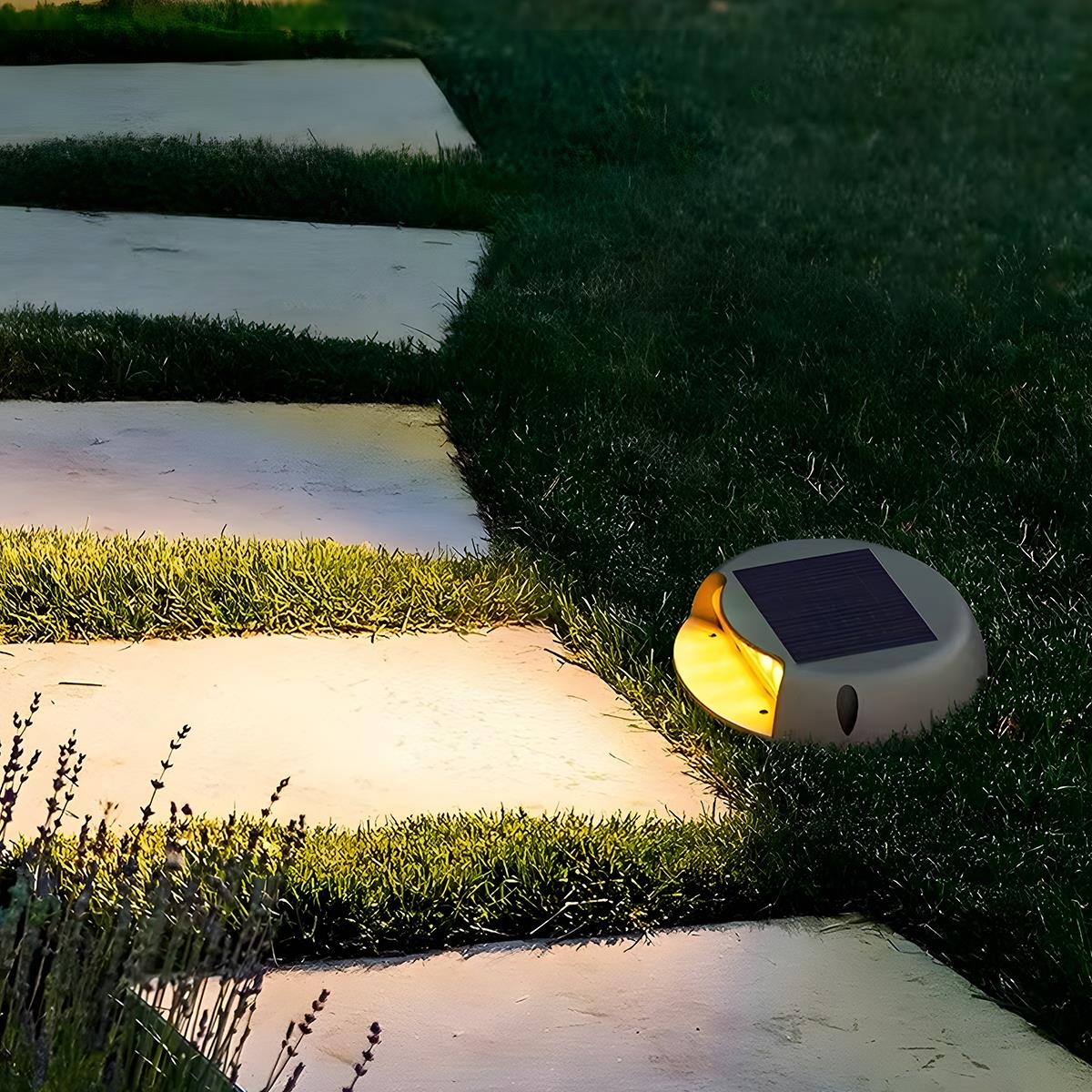 Solar Deck Stair Lights LED Outdoor Step Lights