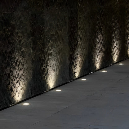 LED Recessed In-Ground Deck Stair Lights Outdoor Step Lights 16 Pcs