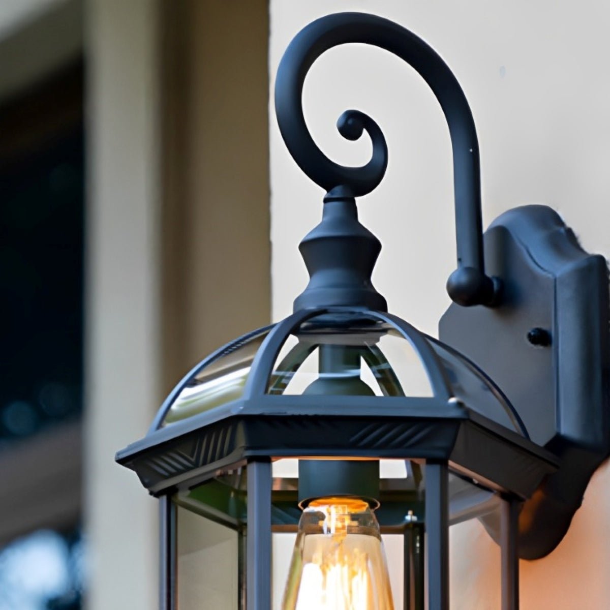 Rustic Gazebo Waterproof Outdoor LED Porch Wall Lights