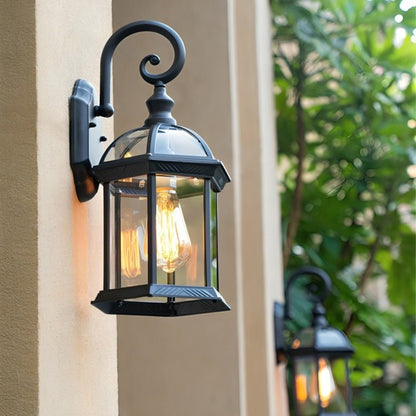 Rustic Gazebo Waterproof Outdoor LED Porch Wall Lights