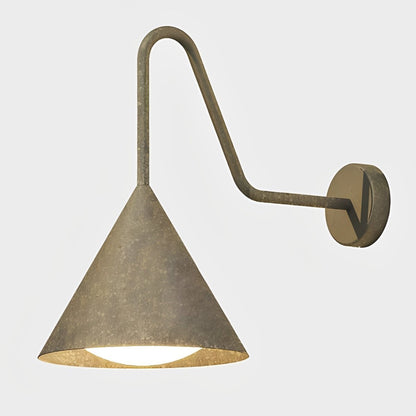Solar Waterproof Modern Minimalist Bell LED Outdoor Wall Sconces