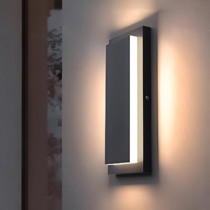 Thick Waterproof Modern LED Long Strip Outdoor Wall Porch Lights