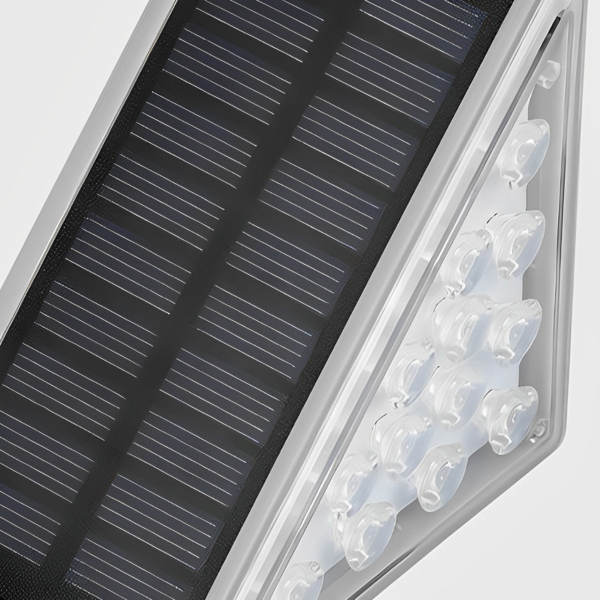 Triangular Intelligent Waterproof LED Solar Outdoor Step Lights Stairs Light