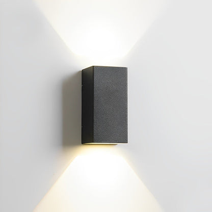 Two Light Effect Optional Waterproof LED Wall Light Sector