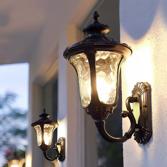 Vintage Dome Waterproof Outdoor LED Porch Light Exterior Wall Lights