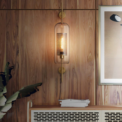 Vintage Luxury Industrial Glass Globe LED Wall Sconces