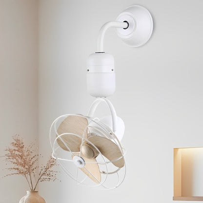 Vintage Swing Rotation 6-Speed DC Motor Ceiling Fan Wall fan