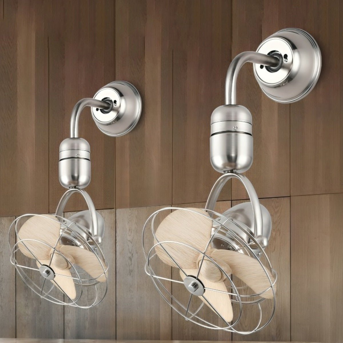Vintage Swing Rotation 6-Speed DC Motor Ceiling Fan Wall fan