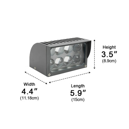 Waterproof IP65 LED Modern Outdoor Wall Lights Spotlight