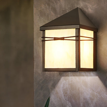 Waterproof Modern Farmhouse House Shape Outdoor LED Porch Wall Lights