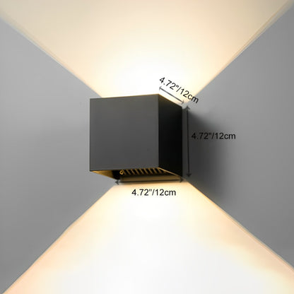 Waterproof Modern Up and Down Outdoor LED Wall Lights