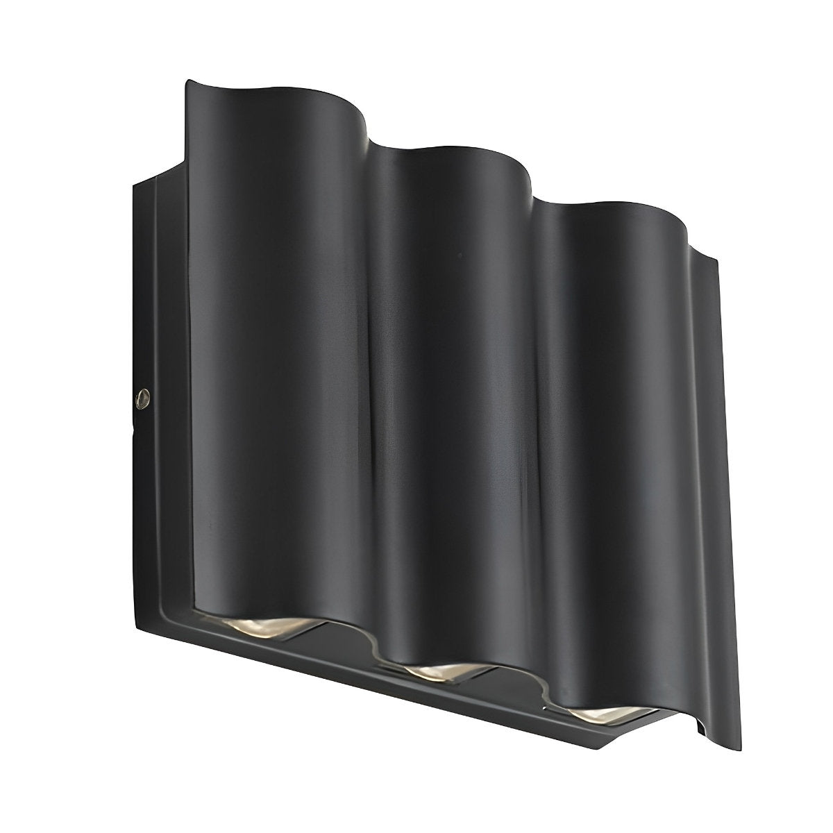 Modern Waterproof Water Wave Up and Down Outdoor Wall Light