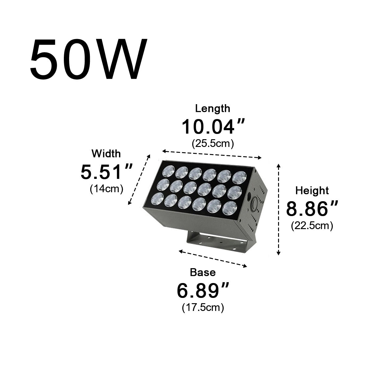 Waterproof Outdoor LED Spot Lights - IP67 Super Bright Exterior Light