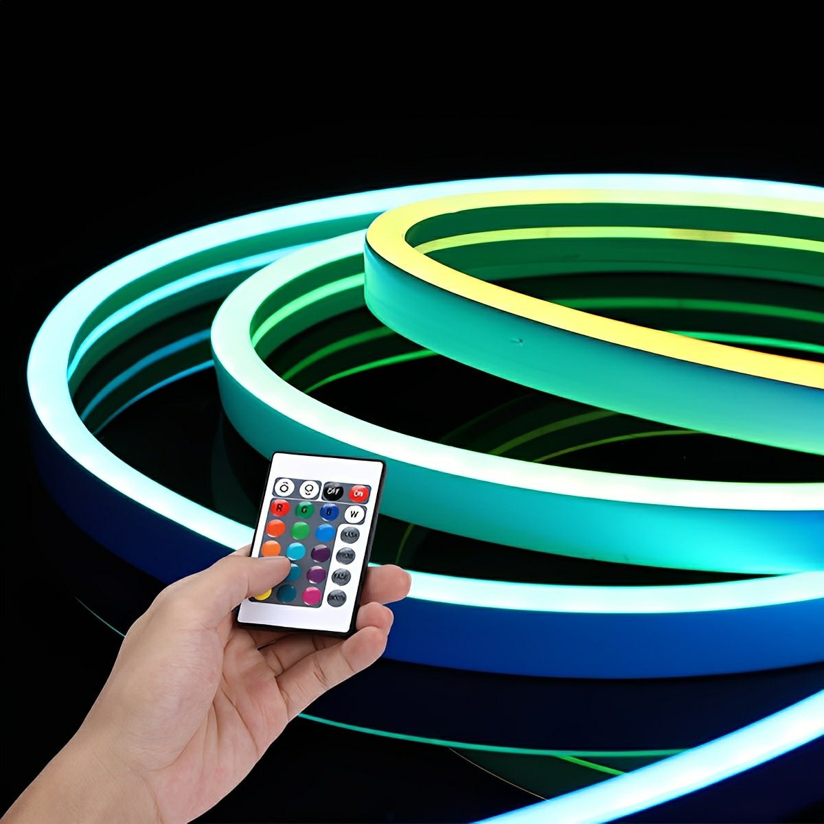 Waterproof Outdoor RGB Recessed Flexible LED Linear Light