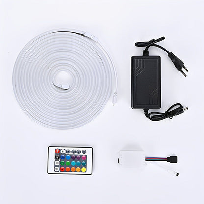 Waterproof Outdoor RGB Recessed Flexible LED Linear Light