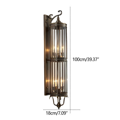 Waterproof Outdoor Vintage Mid Century LED Porch Light Wall Lights