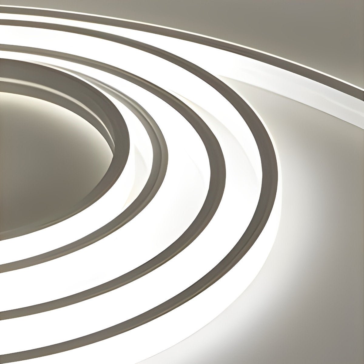 DIY Waterproof Recessed Silicone 24V Modern Flexible LED Strip Lights Linear Light 197''