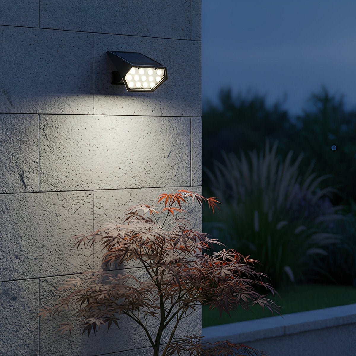 Waterproof Solar LED Adjustable Modern Outdoor Landscape Tree Spotlight